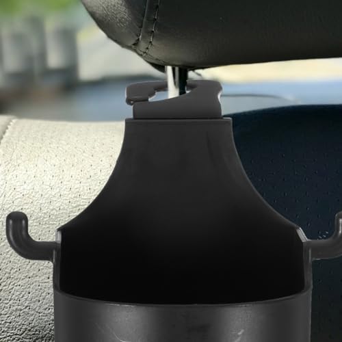 Portavasos para respaldo de auto NUOBESTY 2 piezas negro miniatura 4