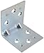 Brace Corner Dbl Wide 2.5in Zn