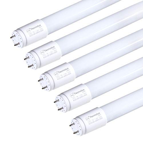 TECNOLUX EURO Tubo LED T8 9W 60CM Cristal 6400K Blanco 5 piezas