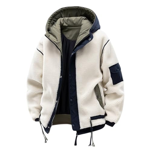 Veste homme manteau chaud d'hiver blouson imperméable veste de ski et sport
