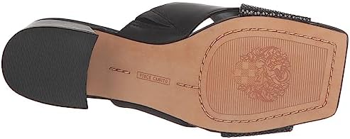 Vince Camuto Women's Seedanta Block Heel Sandal Heeled, Black Snake, 10 | Image 3