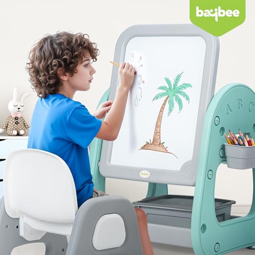 Image of BAYBEE Kids Study Table (Green)