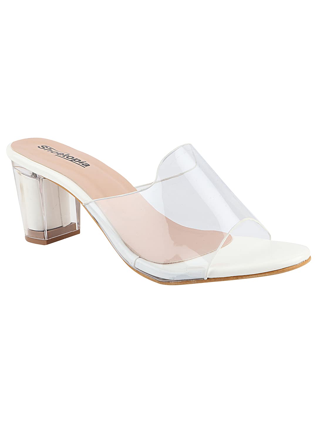See full amazon price history chart for Shoetopia Womens/Girls White Transparent Solid Block Heels Shoetopia Womens/Girls White Transparent Solid Block Heels (B09NC1TK9K) Amazon Price History, Amazon Price Tracker