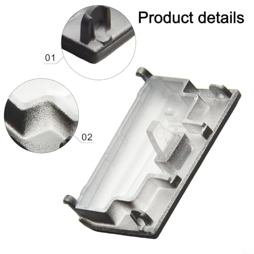 Capuchons boutons console BMW E90 E92 E93 M3 2005-2012 noir - 7