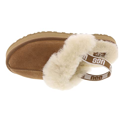UGG Unisex-Child Funkette Slipper, Chestnut, 8 - image 2