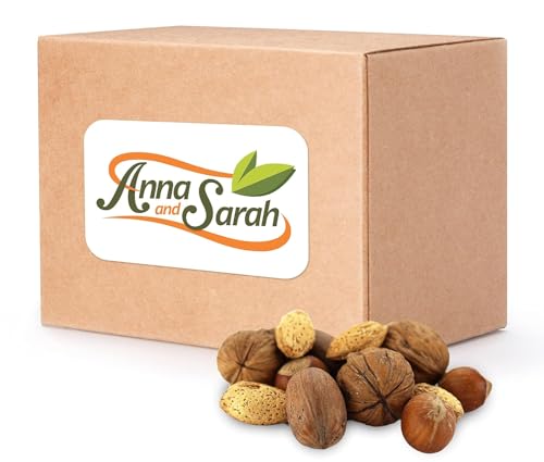 Anna and Sarah Premium Kosher Mixed Nuts in Shell Box, NO BRAZIL NUT 10 Lbs