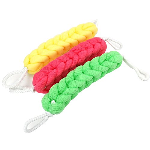 HOMMP Bath Loofahs Back Scrubber, 3 Counts