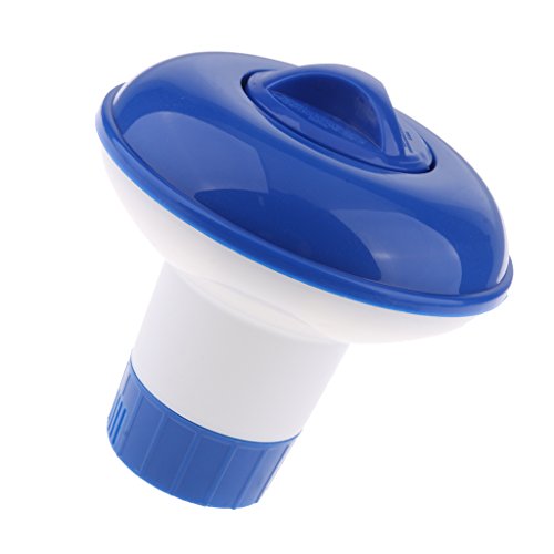 5'' or 8'' Swimming Pool Spa Floating Chlorine Dispenser with Adjustable Tools PP Plastic - White, 5 Inch