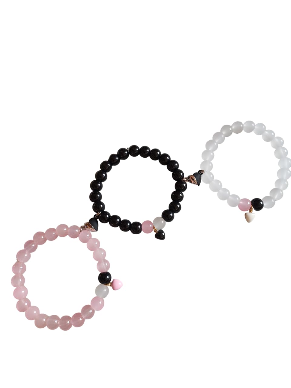 Octagon Hub Icandy 3 Pcs| Bff Friendship Matching Relationship Bracelets| Pinky Promise Bracelets for Women Girls| Adjustable Jewelry Gifts for Couples Best Friends Sisters (B0D5RF72Z8) Amazon Price History, Amazon Price Tracker