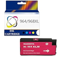 Amazon.com: POYRAZ for HP 964 968 XL Ink Cartridges, Work