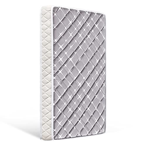 Manual 3D Design Crib and Toddler Mattress,Firm and Safe, Not Easy to