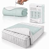 Pack de 1 Empapadores Cama Adultos Lavables con Alas 90x85 cm – Protector Cama 4 Capas, Niños y Bebes