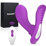 Wearable Clitoris G-spot Vibrator, Remote Control Butterfly Vibrator with 9 Vibration Speeds, Waterproof Vibrating G Spot Vagina Clit Stimulator, Rechargeable Adult Sex Toy for Women and Couples Fun