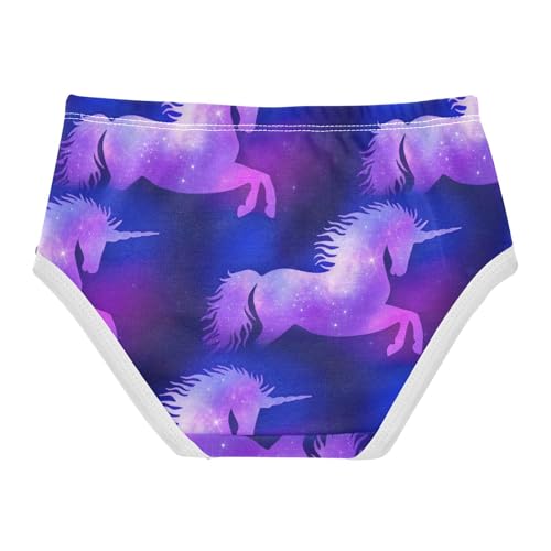 Joisal Cartoon Unicorn Purple Pink Girls Underwear Toddlers 2t Cotton Little Girl Panties Colorful Briefs Underpants2