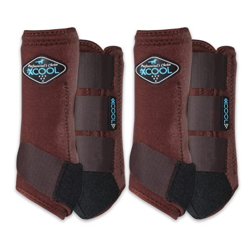 Image of Professional's Choice 2XCOOL Sports Medicine Horse Boots | Protective & Breathable Design for Ultimate Comfort & Durability in Active Horses | Value 4 Pack