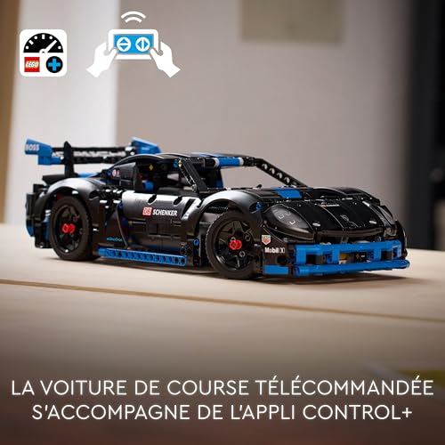 LEGO Technic Voiture de Course Porsche GT4 e-Performance - Modèle Télécommandé - Cadeau Interactif pour Les Enfants Garçons et Filles Qui Aiment Les Véhicules de Luxe à Partir de 10 Ans 42176