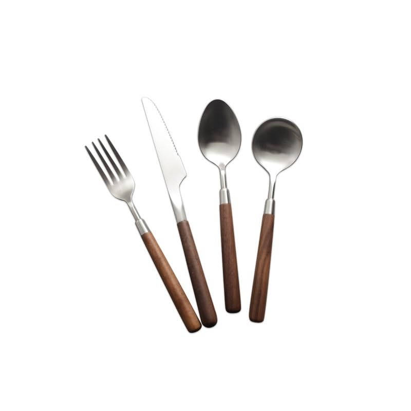 Set Cuchillos Cocina 4 Piezas Acero Inox