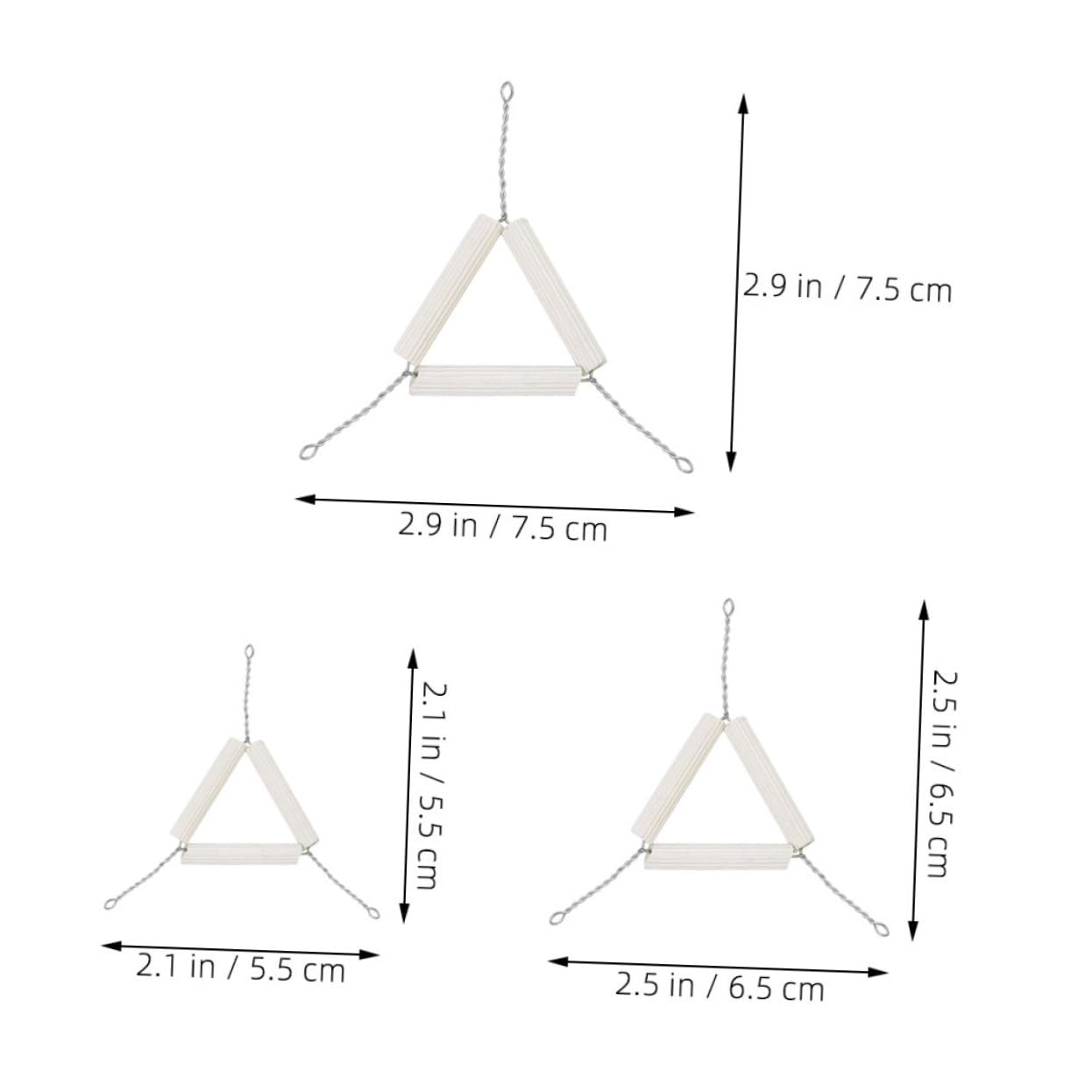 OUNONA 3pcs Chemical Experiment Equipment Crucible Stands Experimental Apparatus Crucible Support Crucible Holder Crucible Base Rack Chemistry Experiment Equipment White Ceramics