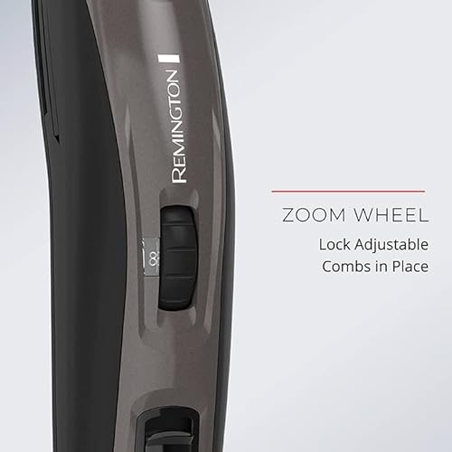 Remington® ‘The Beardsman’ Beard Trimmer For Men, Ultimate Precision Full Beard Grooming Kit And Hair Clippers, With 3 Adjustable Combs, Scissors, And Brush, Black #TOP6