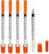 Amazon.com: 1ml Syringes with Needle, Syringe 1ml/cc Needles 30G 5