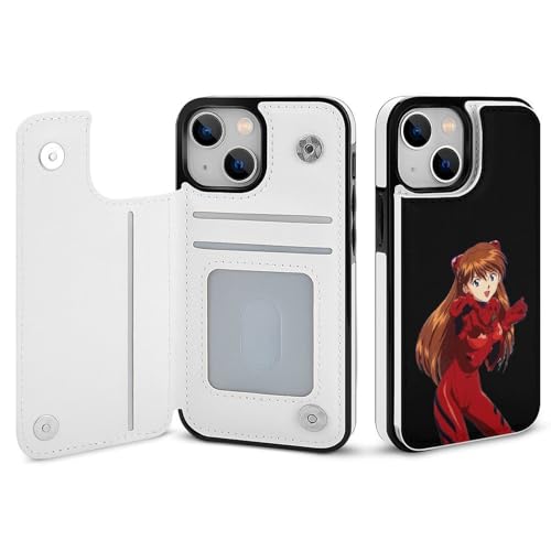 iPhone16Plus用ケース 手帳型 新世紀エヴァンゲリオン アスカ アイフォン16Plusケース 手帳型 財布型 スマホケース 軽量 カード収納 スタンド機能 おしゃれ 全機種対応 いPhone16Plus用カバー