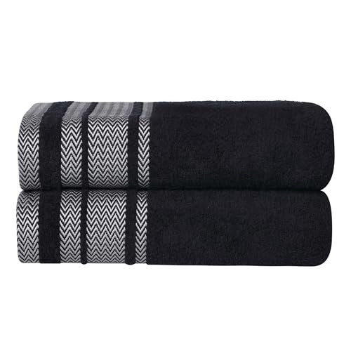 Drap de bain absorbant séchage rapide lot de 2 grands formats