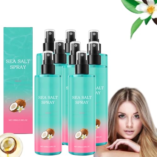 Meersalz Spray für Haare Männer & Frauen - Texturen Sprayz für Haa/re Frauen, Trockene Texturen Spr/ay für Haa/re Volumen mit Air Dry Cream & Sprayz Flasche für Haare (8)