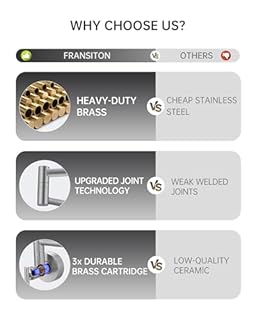 Fransiton Pot Filler Faucet Wall Mount, Solid Brass Kitchen Faucet Folding Faucet with Stretchable Double Joint Swing Arm for Restaurant Commercial Copper Kitchen Faucet Over Stove(Brushed Nickel)