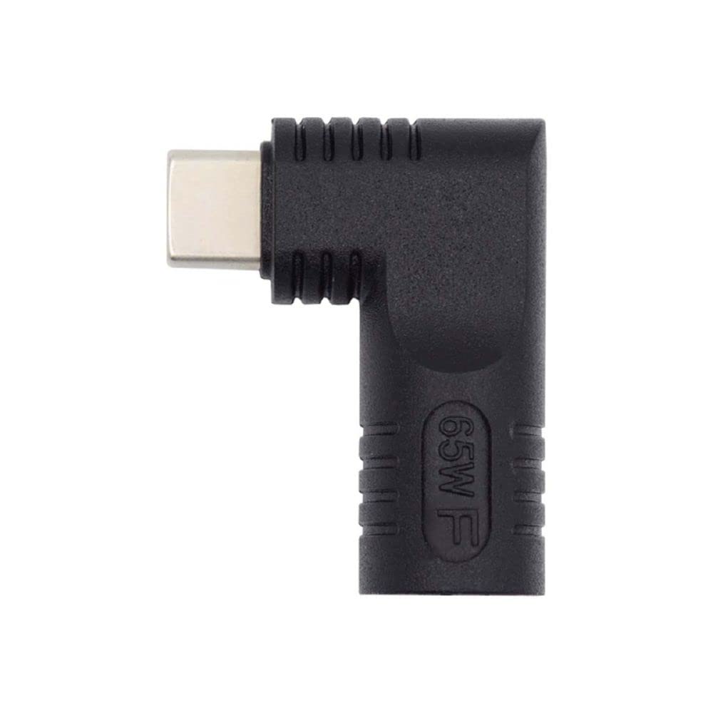 Adaptateur DC 5.5 x 1.7 mm vers USB C coudé 90 degrés xiwai pour smartphone