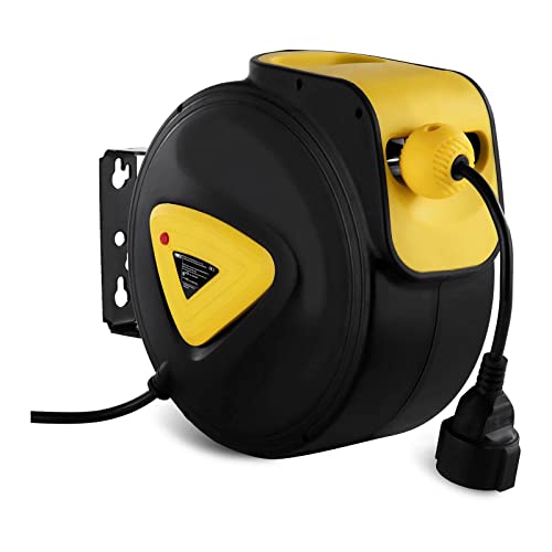 MSW Avvolgicavo Automatico Arrotola Cavo PRO-E 10 (10 A, CA 230 V, 2300 W, 1000 W, 10 m)
