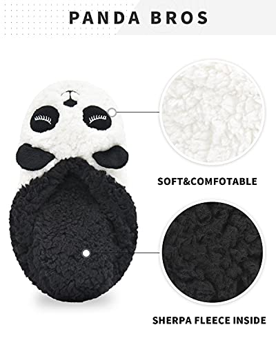 Panda Bros Womens Animal Thick & Warm Slipper Socks With Non Slip Grippers On Bottoms, Character House Shoes, Novelty Slippers for Ladies2