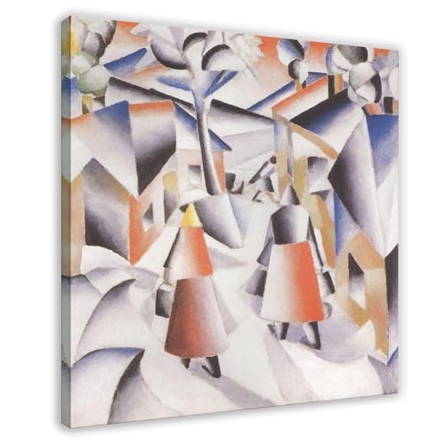 Impression toile Kazimir Malevich art suprématiste reproduction haut de gamme