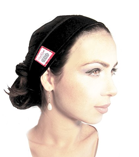 Non Slip Headband Non Slip Head Band Black Velour No Slip ShariRose