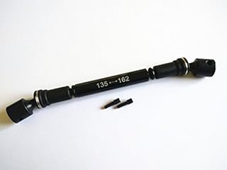 Steel #45 Rear Main Drive Shaft 1 pc for RC CAR Yeti 1/10 AX31114 Black