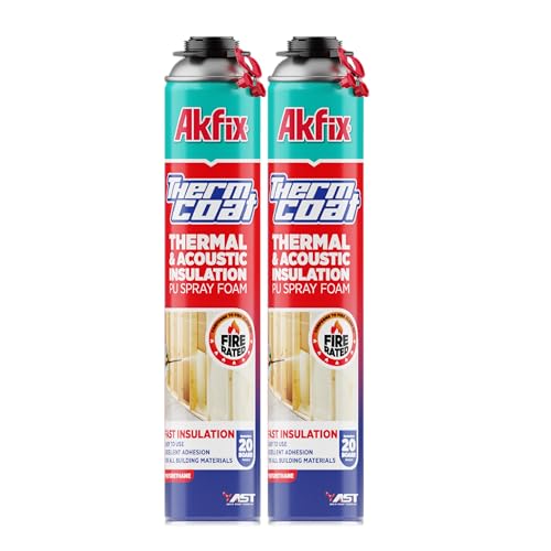 Akfix Thermcoat Spray Foam Insulation Kit (40 board feet) - Closed Cell