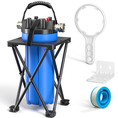4-Layer RV Water Filter with Stand and Capacity