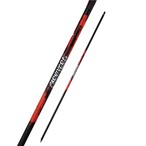 Black Eagle .001-Inch Tolerance Carnivore Shafts (One Dozen), Black, 400