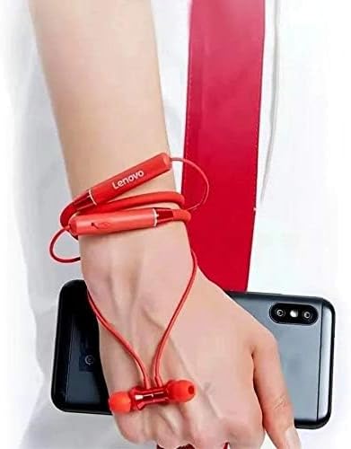 Słuchawki Douszne Bluetooth Lenovo HE05 z Mikrofonem - Bluetooth 5.0, IPX5 - Czarne