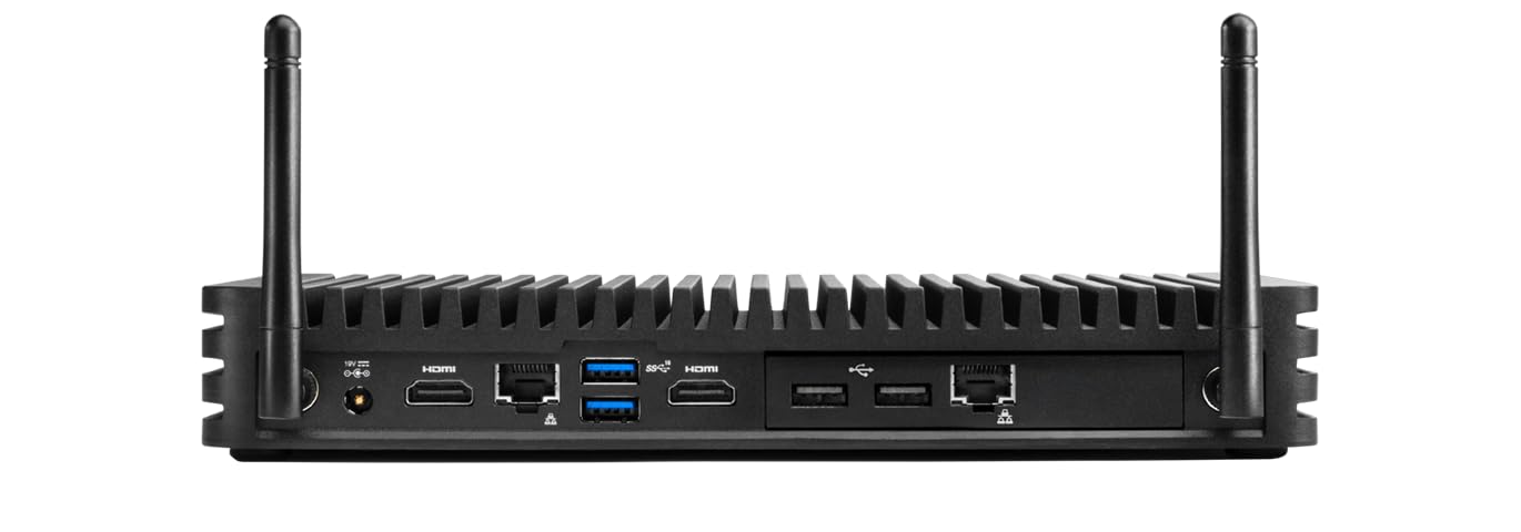 Intel BKCMCR1ABB NUC Rugged Chassis Element Dual LAN Fanless Mini PC Cum Intel Core i5-8365U Processor, vPro Function,8GB DDR3 RAM,256GB SSD