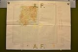  Gágliari, Europa, Deutsche Heereskarte Blatt Nr. Jot 32 NW/NO, 1 : 500.000 (ca. 80 x 60 cm)