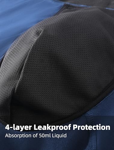 Incontinence Underwear for Men Washable Cotton Leak Proof Boxer Briefs with Long Legs for Bladder Leakage 5 Pack3