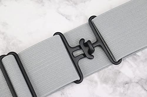 2 inch Equestrian Elastic Belt with black surcingle buckle Invisible, No show buckle. Equestrian Gift3