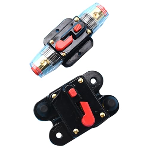 Disyuntor de 100 Amperios con rearme manual para proteger audio car contra cortos