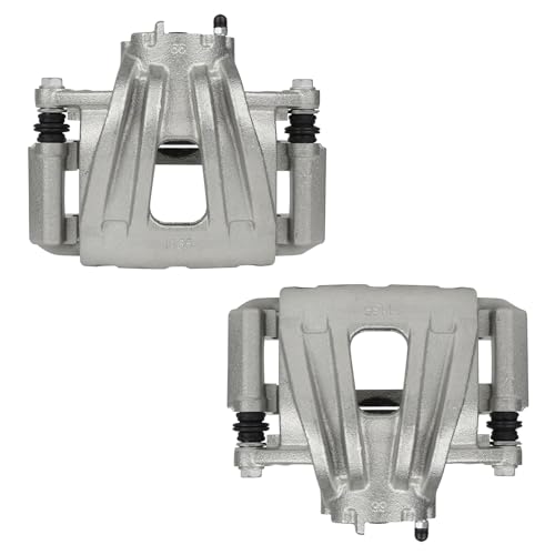 Image of SCITOO Front Left+Right Brake Calipers With Bracket 18B4845 18B4844 Compatible For Jeep Liberty 2002-2007