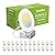 DAMINY 24 Pack 4 Inch LED Recessed Light with Junction Box,5CCT,Ultra-Thin,9W 750lm, Dimmable Canless, High Brightness - ETL