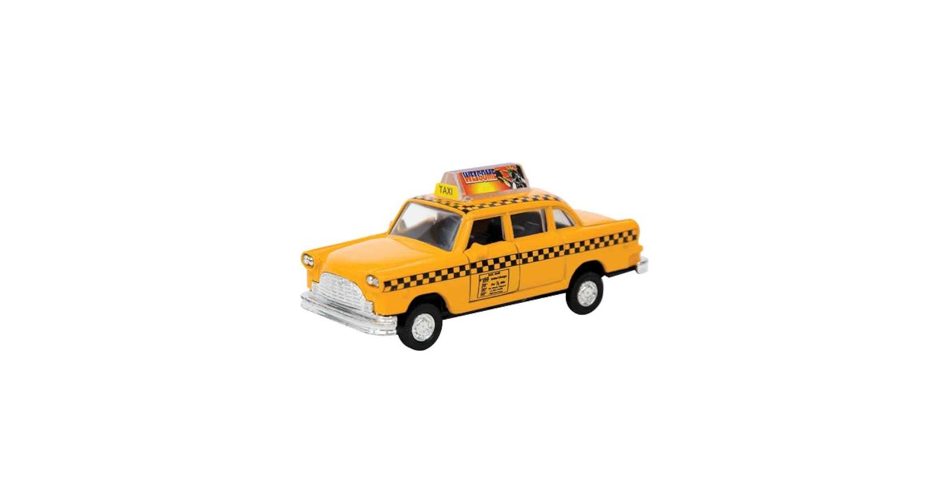 Amazon.com: Schylling NYC Taxi in Yellow with Pullback