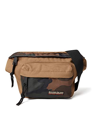 Napapijri HAN WB RE PRINT - Bolso bandolera (40 cm), color azul