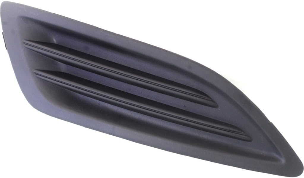 For Ford Fiesta 2014 15 16 17 18 2019 Fog Light Cover Passenger Side | Sedan & Hatchback Models | Textured Black | Made Of Plastic | Replacement For FO1039171 | 191275384039, D2BZ15266AA