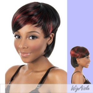 Motown Tress (Mulan) - Synthetic Full Wig in FB1B_Red