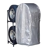 タイヤラックカバー 大型ミニバン SUV用 CVP-710R シルバー